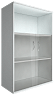 картинка Шкаф высокий узкий полузакрытый(Л/Пр) арт. А.СУ-1.5 Л/Пр от Мебельная мода