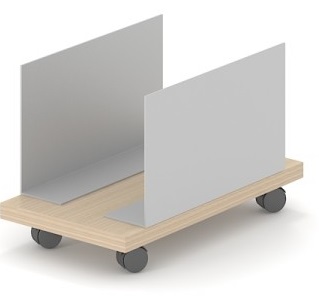 картинка Держатель компьютерного процессора на колесиках ZZZ007 от Мебельная мода