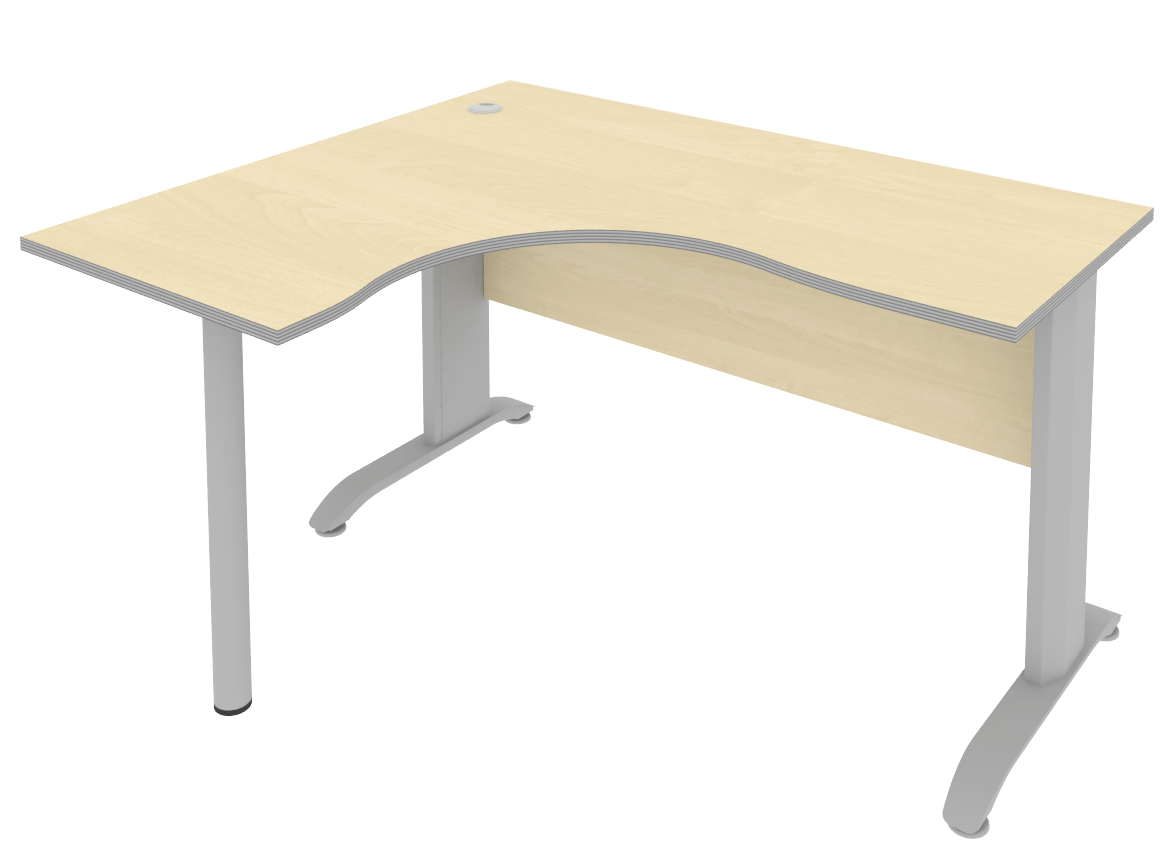 картинка Стол рабочий эргономичный, левый арт. ПЛ.СА-4 Л от Мебельная мода