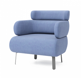 картинка  Кресло на металлических опорах  L21-1S от Мебельная мода