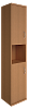 картинка Шкаф средний со стеклом арт. А.СТ-2.4 от Мебельная мода