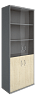 картинка Шкаф для документов со стеклом арт. А.СТ-1.2 от Мебельная мода