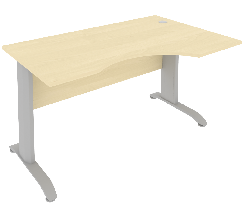 картинка Стол рабочий эргономичный, правый арт. ПЛ.СА-3 Пр от Мебельная мода