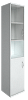 картинка Шкаф высокий узкий комбинированный со стеклом арт. А.СУ-1.2 Л/Пр от Мебельная мода
