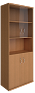 картинка Шкаф для документов высокий полузакрытый со стеклом арт. А.СТ-1.4 от Мебельная мода