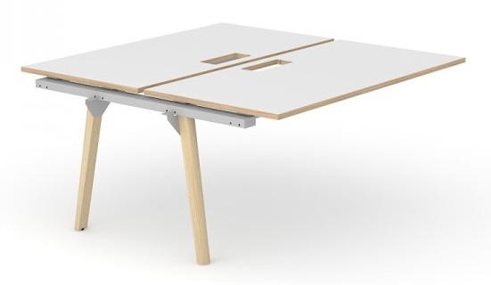 картинка Центральный стол  для 2-х столов DND125-W от Мебельная мода
