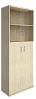 картинка Шкаф для документов высокий со стеклом арт. А.СТ-1.7 от Мебельная мода