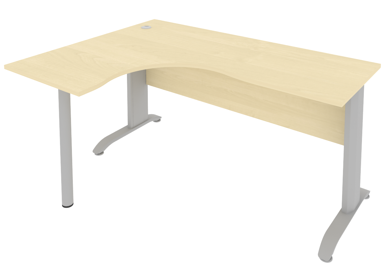 картинка Стол рабочий эргономичный, правый арт. ПЛ.СА-4 Пр от Мебельная мода