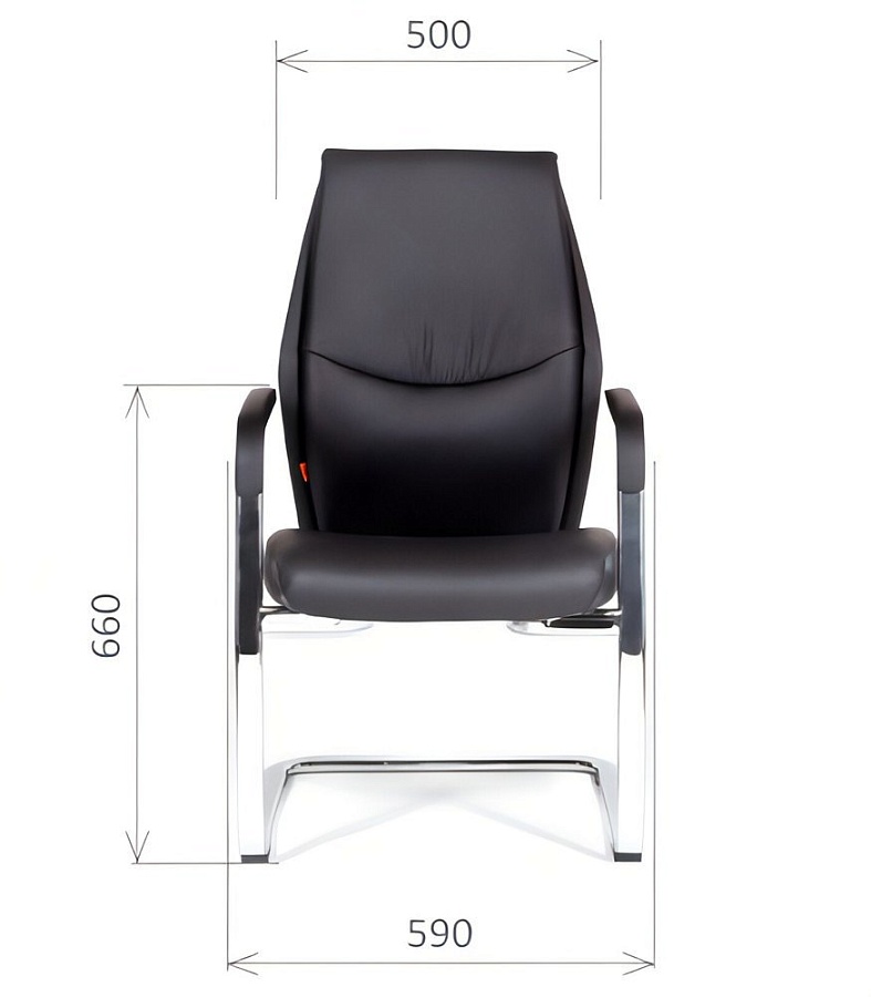 картинка Конференц-кресло CHAIRMAN VISTA V эко от Мебельная мода, фото: 5