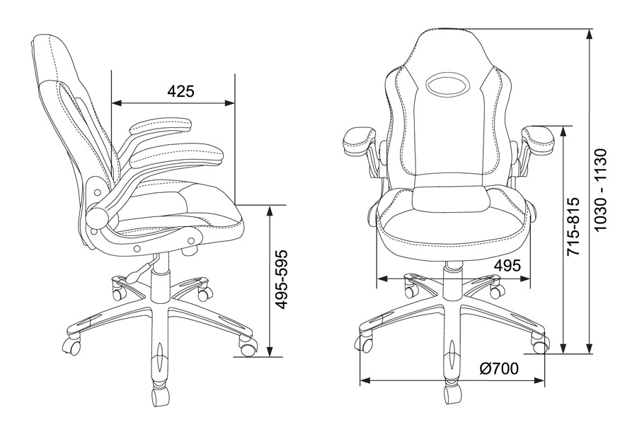 картинка Игровое кресло Viking-1N от Мебельная мода, фото: 7