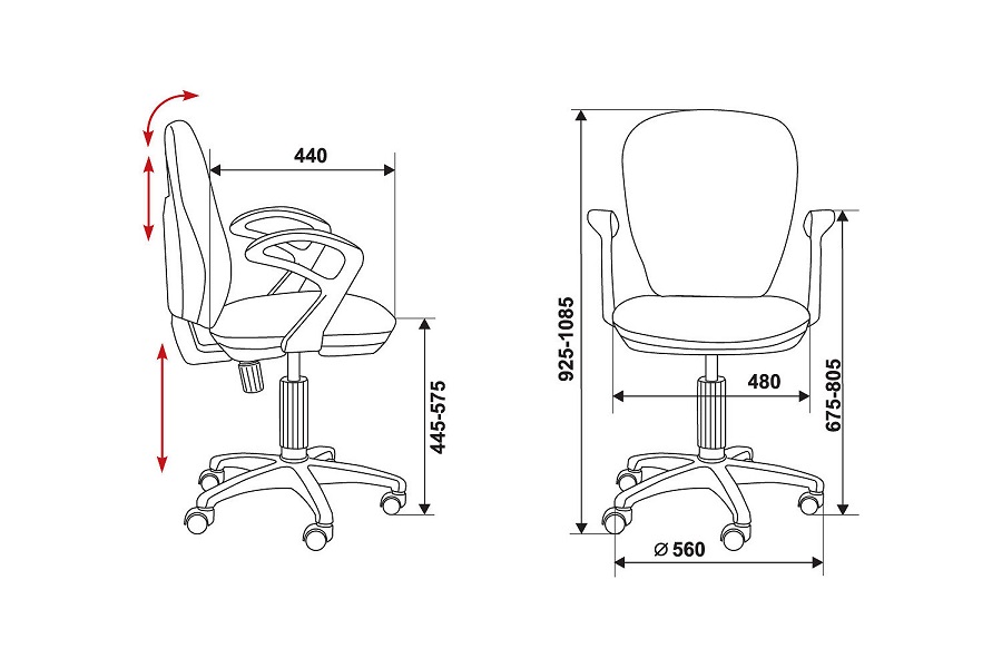 картинка Компьютерное кресло RCH 513 от Мебельная мода, фото: 7