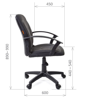 картинка Компьютерное кресло CH 627 от Мебельная мода, фото: 8