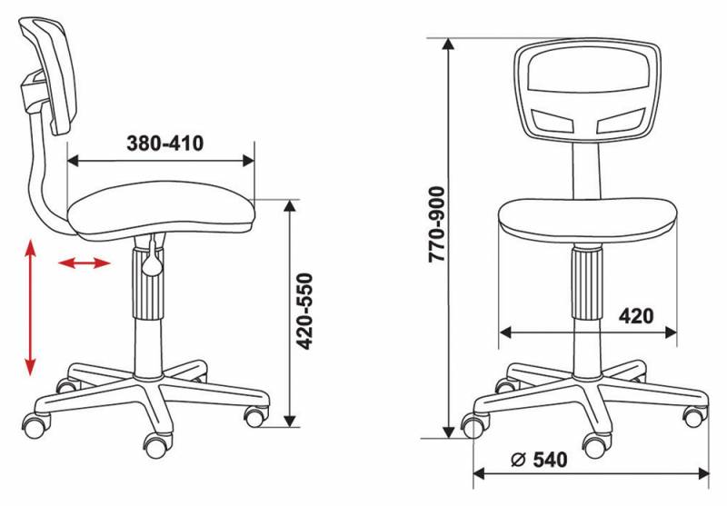 картинка Компьютерное кресло CH-299NX от Мебельная мода, фото: 2