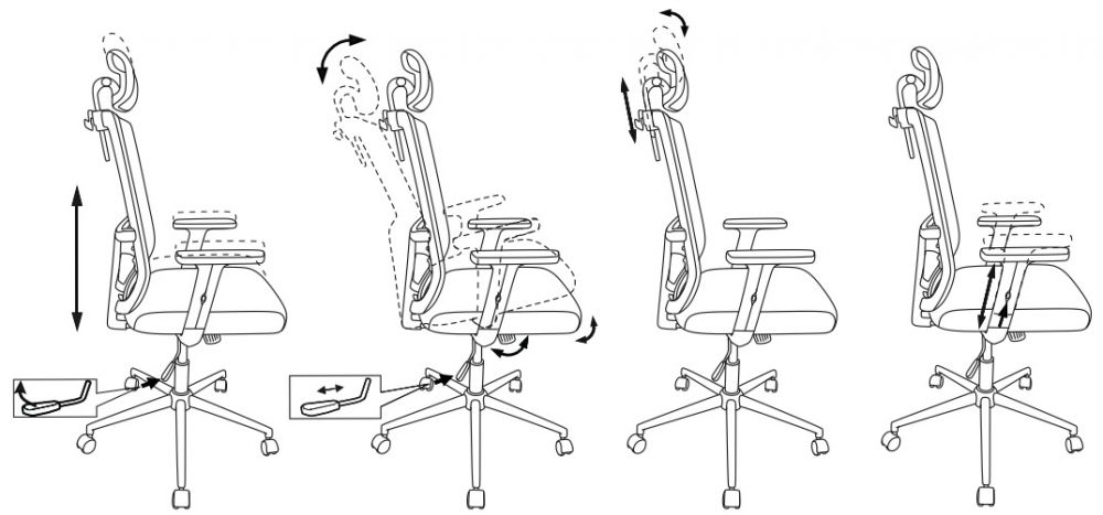 картинка Компьютерное кресло MC-612 от Мебельная мода, фото: 7