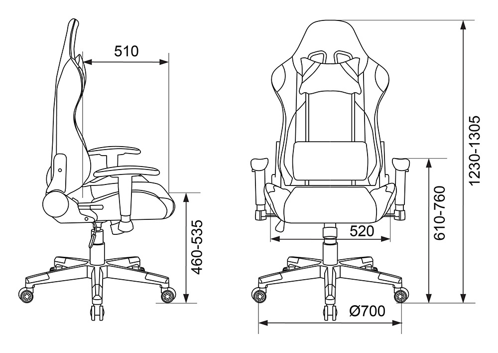 картинка Игровое кресло CH-778N от Мебельная мода, фото: 10
